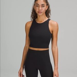 High neck align tank